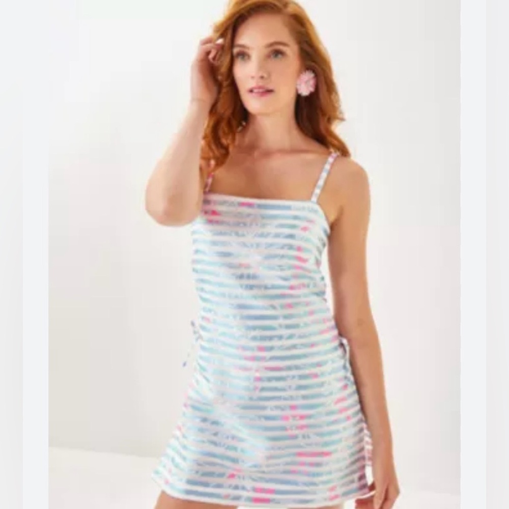 Lilly Pulitzer Laken skirted romper - Picture 2 of 2